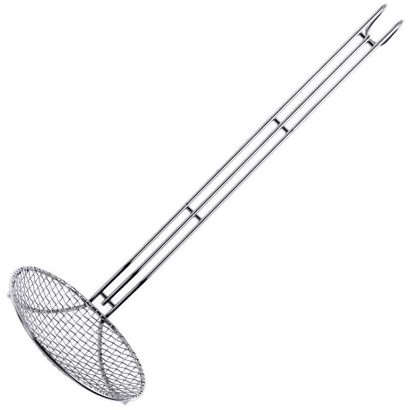 00879 Back-/Frittierlöffel L: 43cm D Schaufel: 20cm