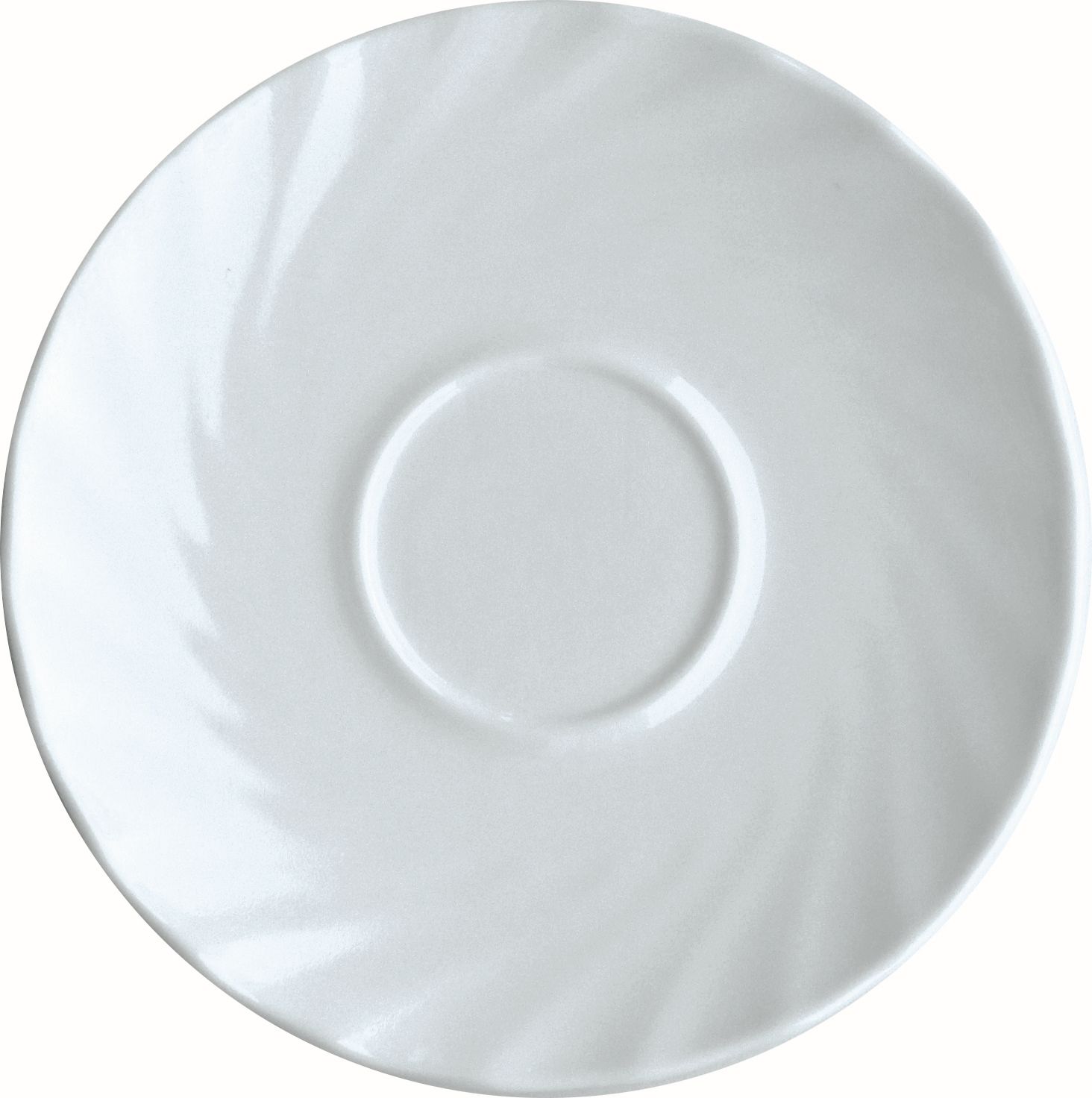 71309 Kaffee-Untertasse 14cm TRIANON weiß