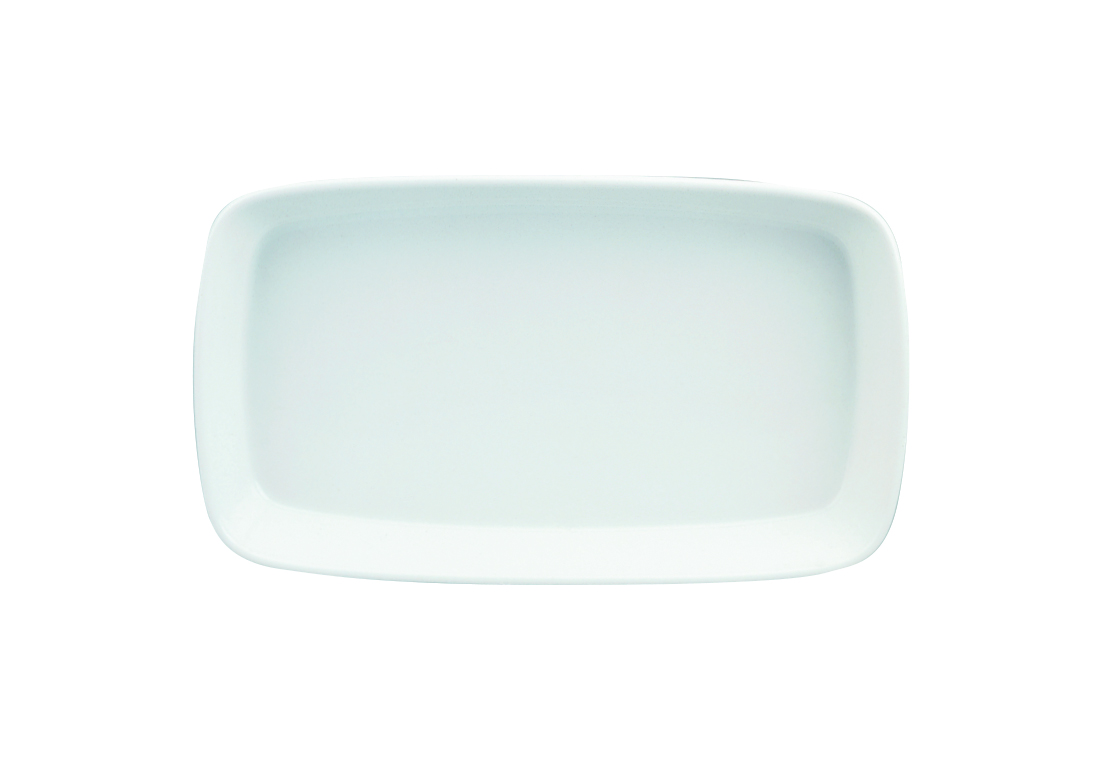 20877 Gratinplatte eckig 33x19cm feuerfest
