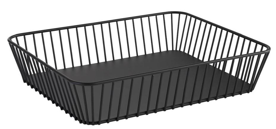 Korb  GN 1/2 URBAN Metall schwarz Korb  GN 1/2 URBAN Metall schwarz