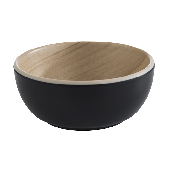 Schale Ø 8,5 cm, H: 3,5 cm FRIDA schwarz-beige