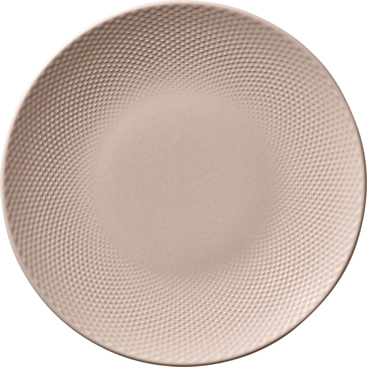 Teller flach coup Relief blush 28cm PINE
