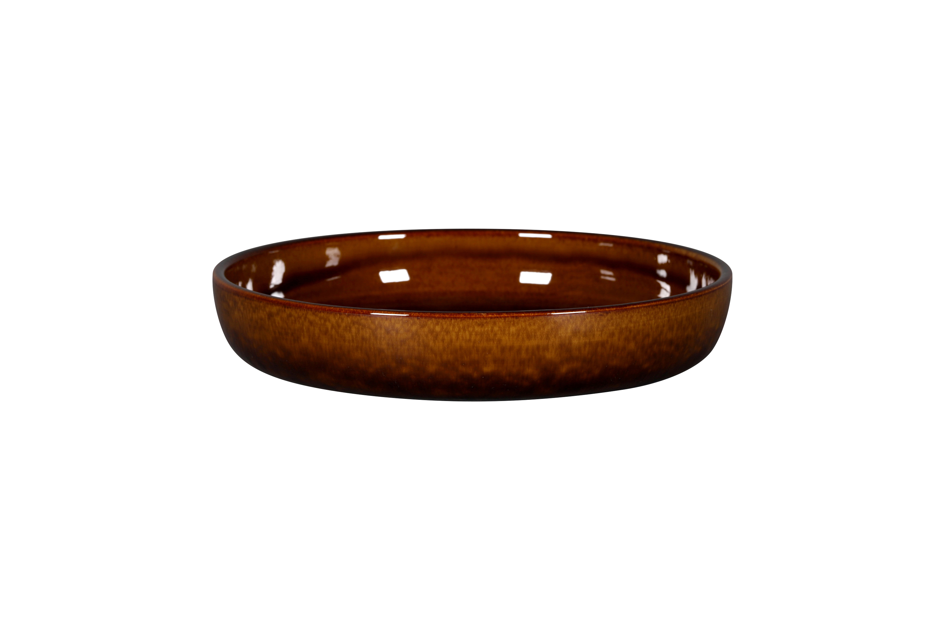 Teller tief 24cm RAKSTONE EASE honey brown