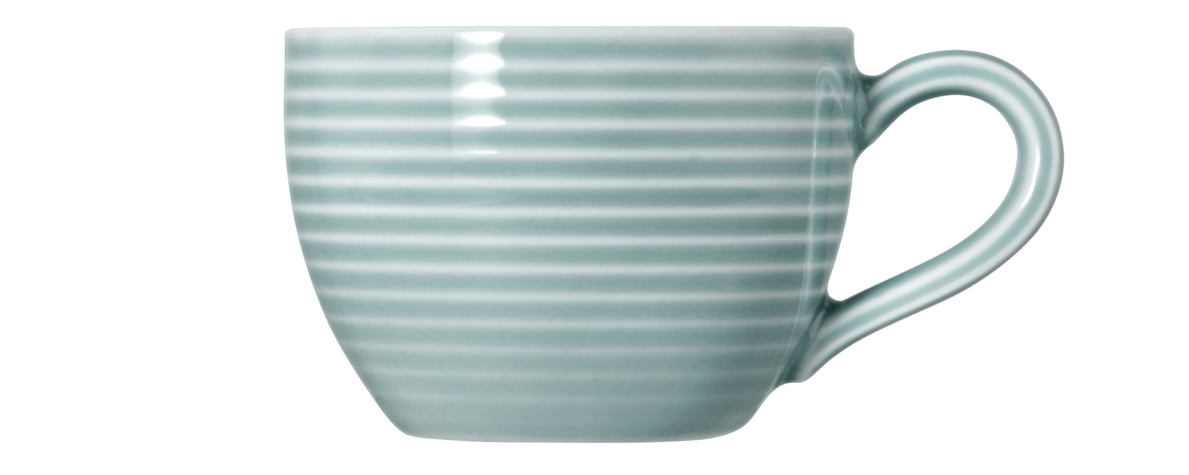 Espressotasse rund mit Relief 0,11l mit Relief BEAT arktisblau