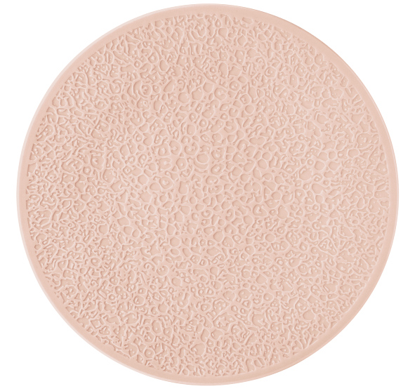 Teller flach coup 28cm Vollrelief NORI rosé