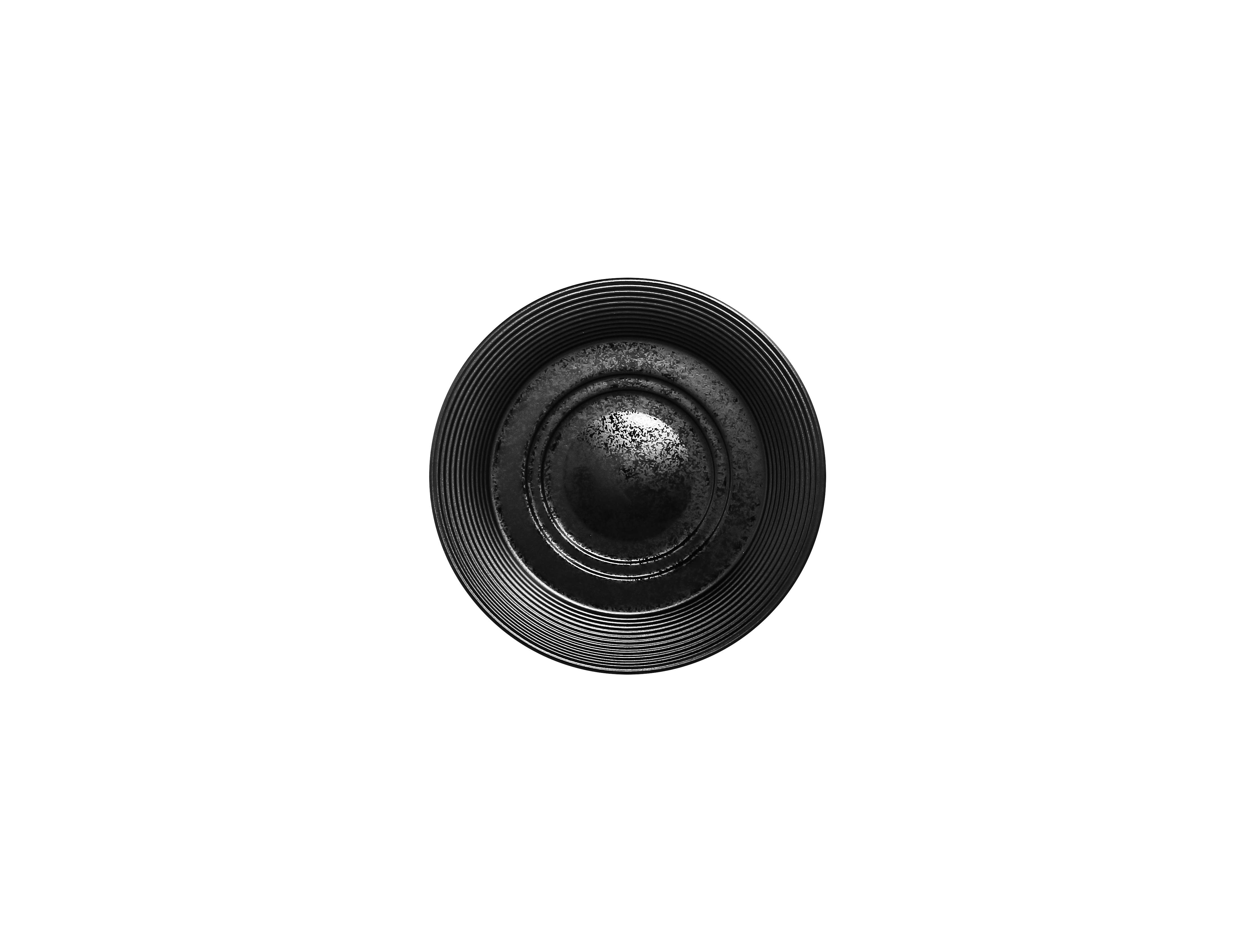 Milchkaffeeuntertasse Ø17cm H3cm EDGE black