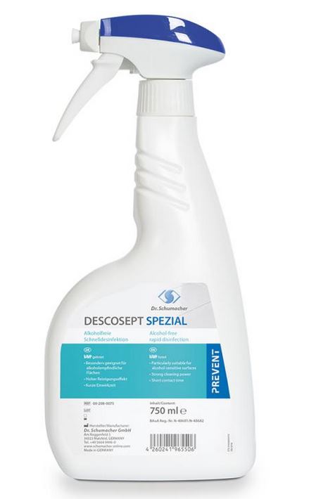 Flächen-Schnelldesinfektion 1l DESCOSEPT SPEZIAL gebrauchsfertig Flächen-Schnelldesinfektion 1l DESCOSEPT SPEZIAL gebrauchsfertig