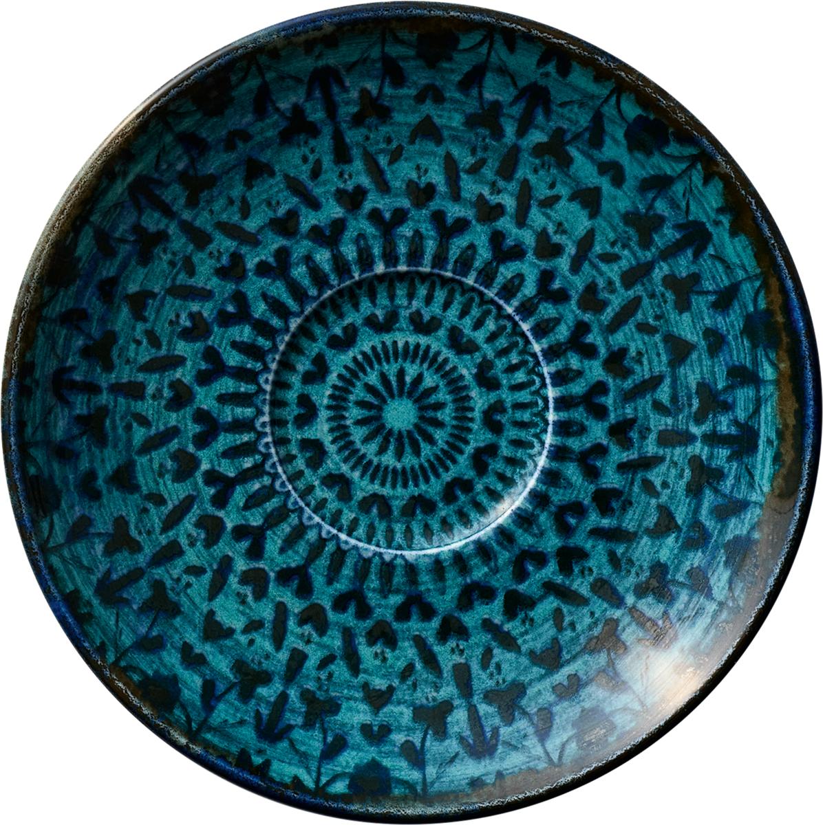 Kaffeeuntertasse rund indigo 15cm MIRAGE