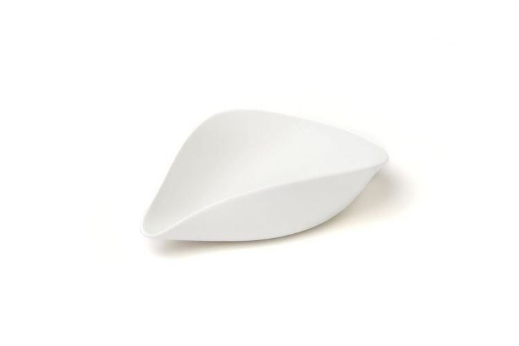 Schale 12x9x3,5cm PLAISIR 2 white