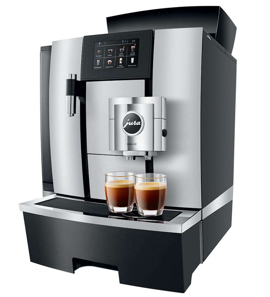 Kaffeevollautomat Festwasser JURA GIGA X3c Aluminium Black (EB)