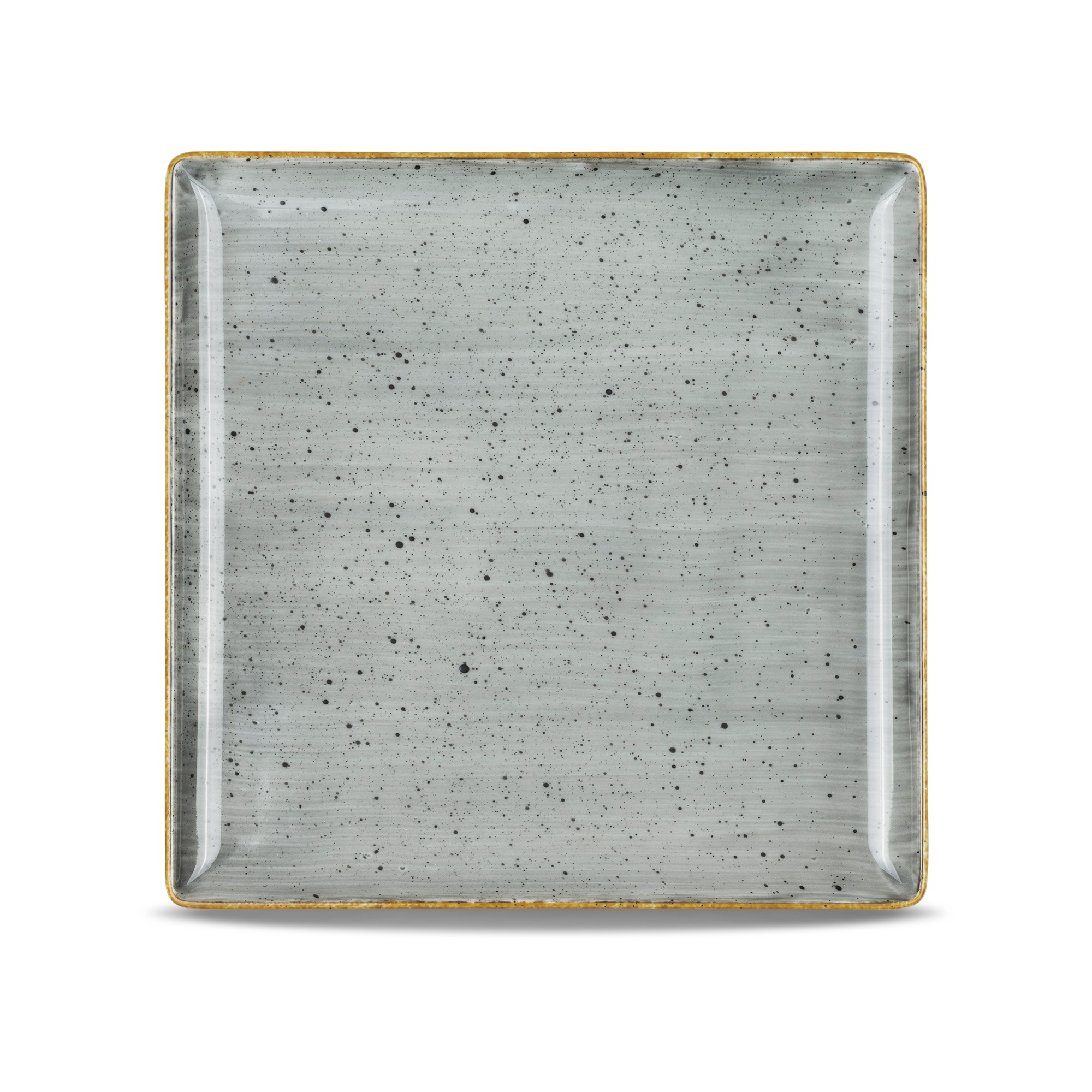 Teller flach eckig 17x17cm CLASSIC dusty grey