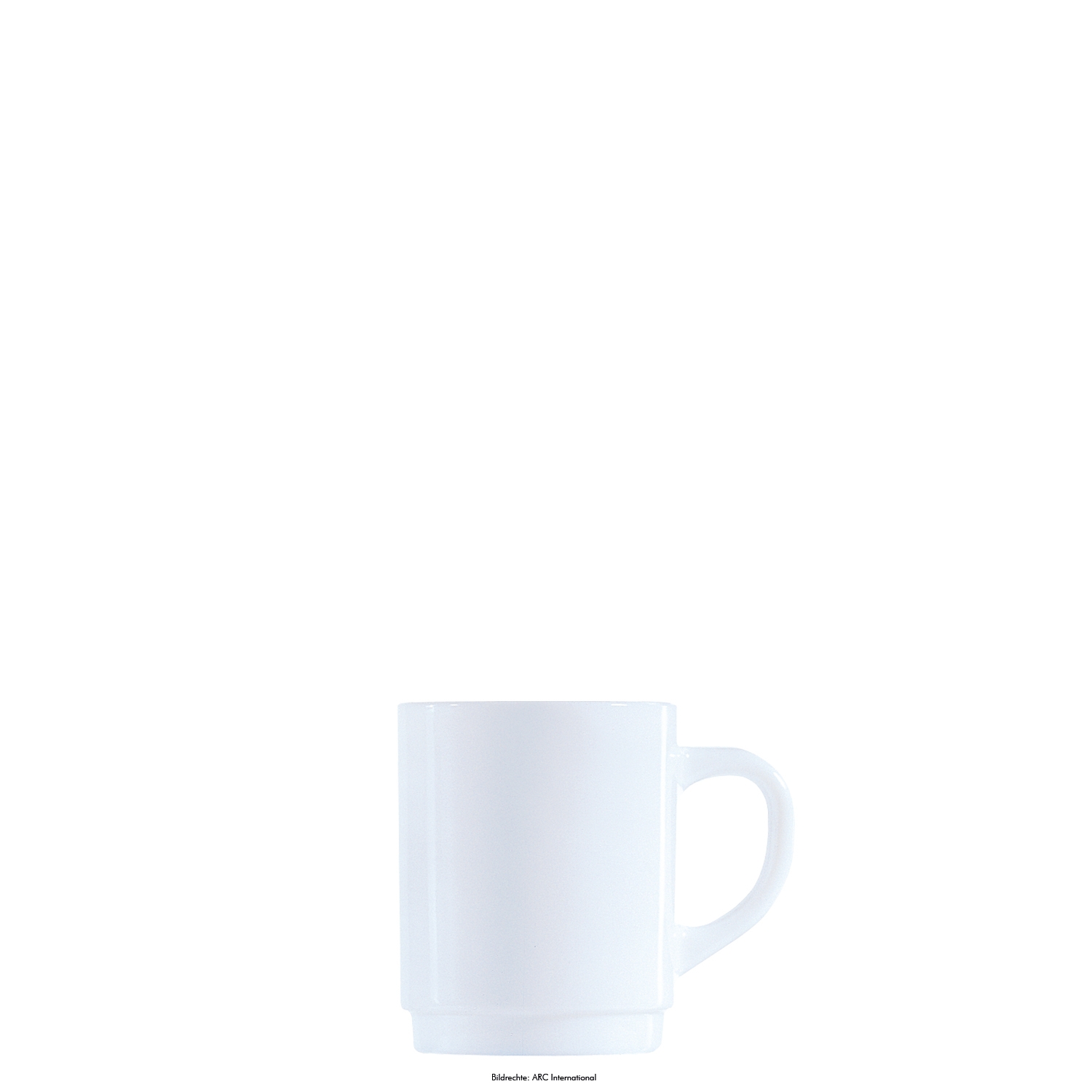 12540GXNLg15yk7EUp Kaffeebecher 25cl stapelbar Restaurant weiß