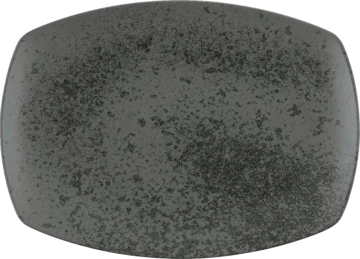 Platte rechteckig coup 32x23cm SANDSTONE BLACK