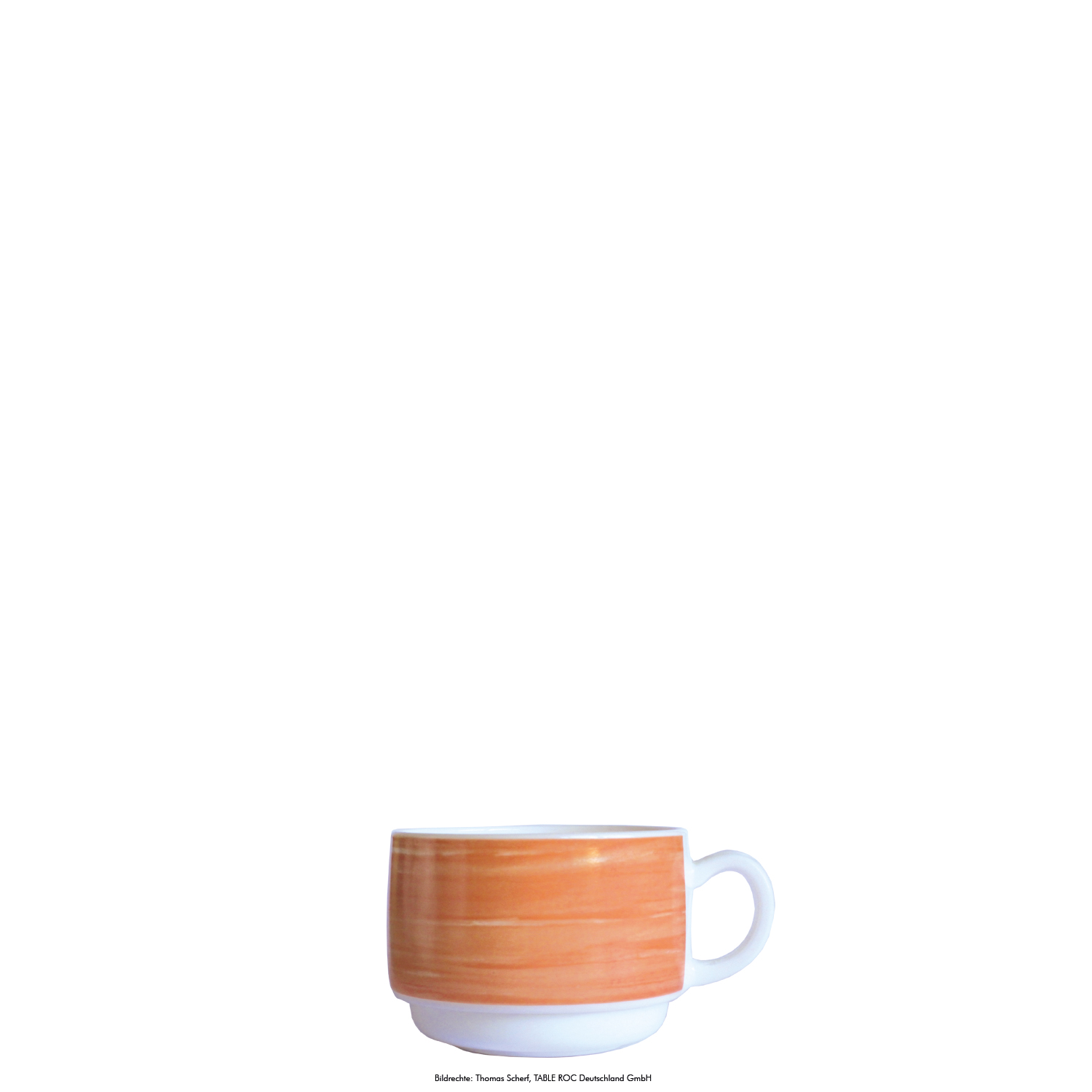 69269 Kaffeetasse 0,19l stapelbar BRUSH ORANGE