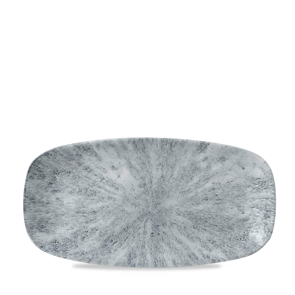 Platte Chefs eckig 29,8x15,3cm STONE Pearl grey