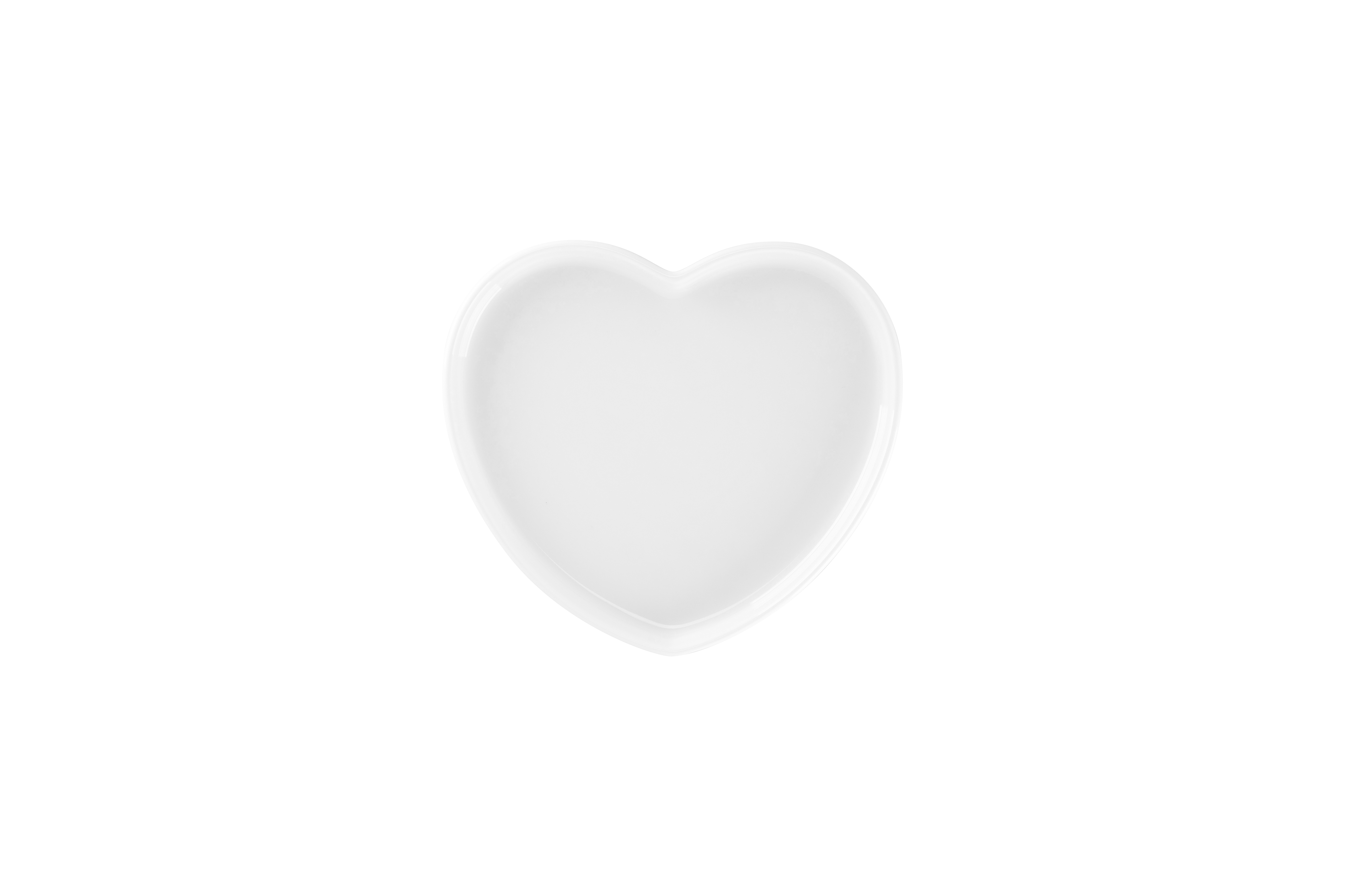 Teller flach ohne Rand 19,8x18x2,5cm 0,33L CLICHÉ white