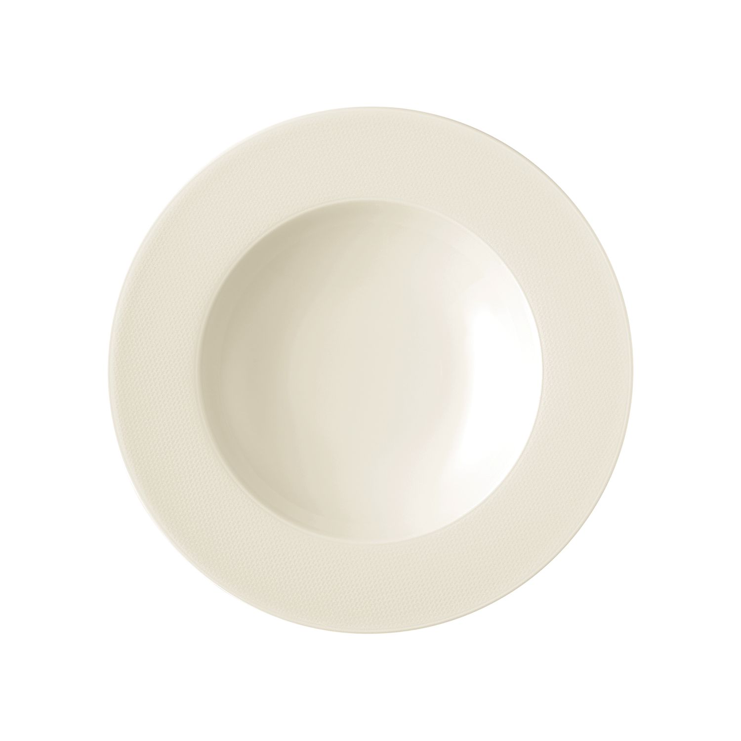 91686v4huT3s6dqbrj Teller tief 23cm DIAMANT creme