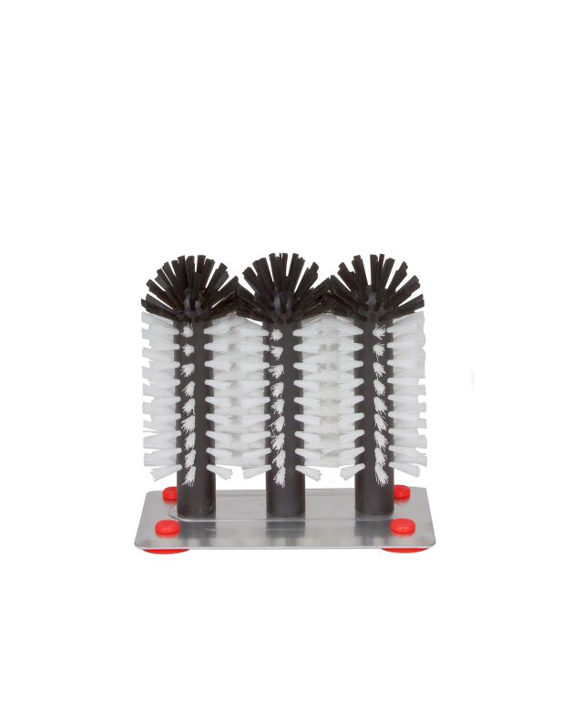 Gläserspülbürste schwarz 1-2-3 3 x 18cm