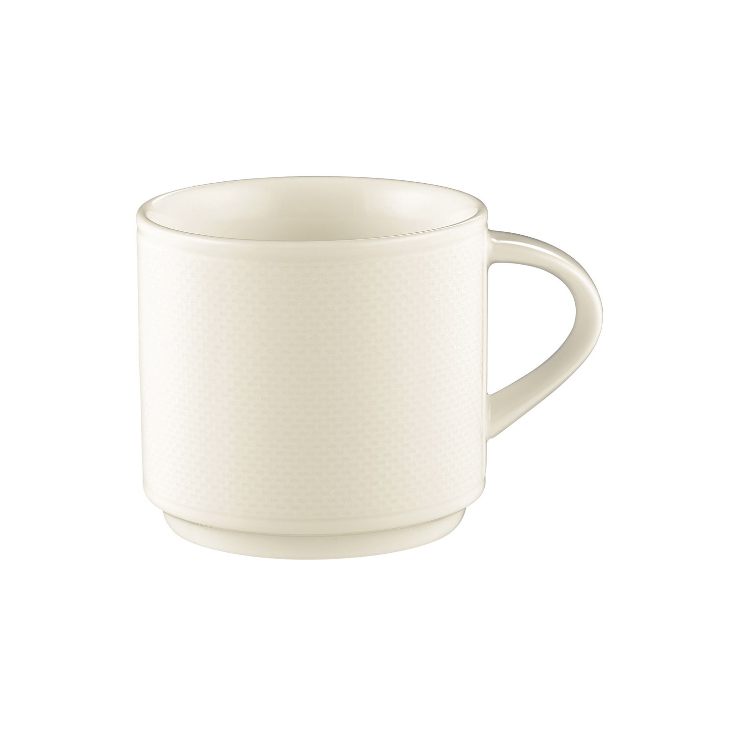 91669gZPsKVIcGTwBN Kaffeetasse 0,18l stapelbar DIAMANT creme