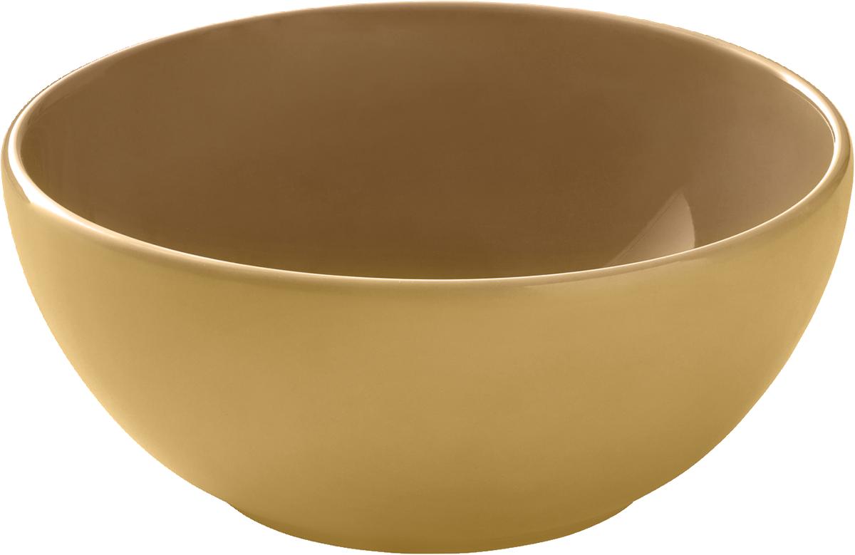 Schale rund 12cm 0,36l SANDSTONE DARK YELLOW UNI