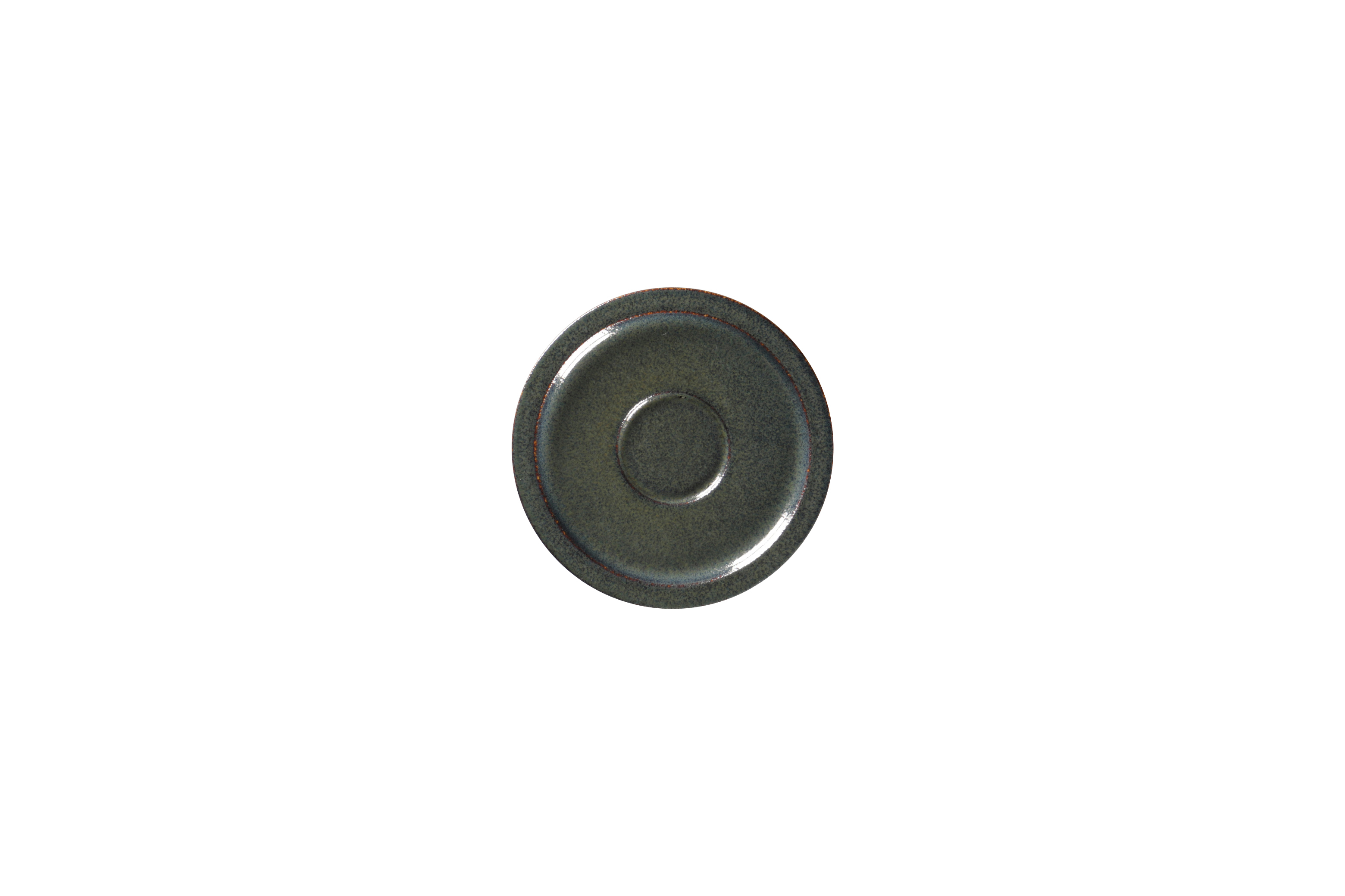 Espresso-Untertasse 12,5cm RAKSTONE EASE caldera green