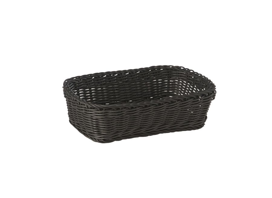 Korb rechteckig 31x21cm H:9cm PROFI LINE schwarz