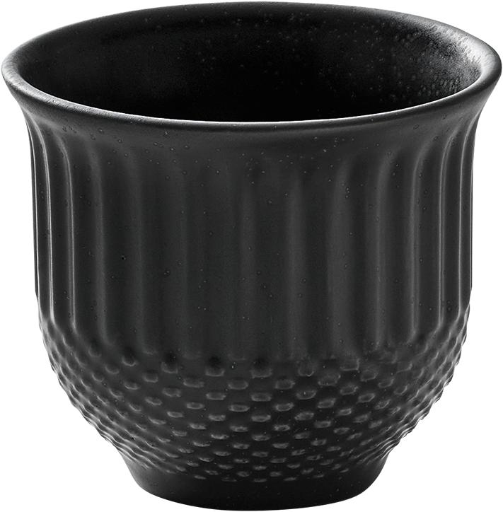 Espressotasse Relief coal 0,08l PINE