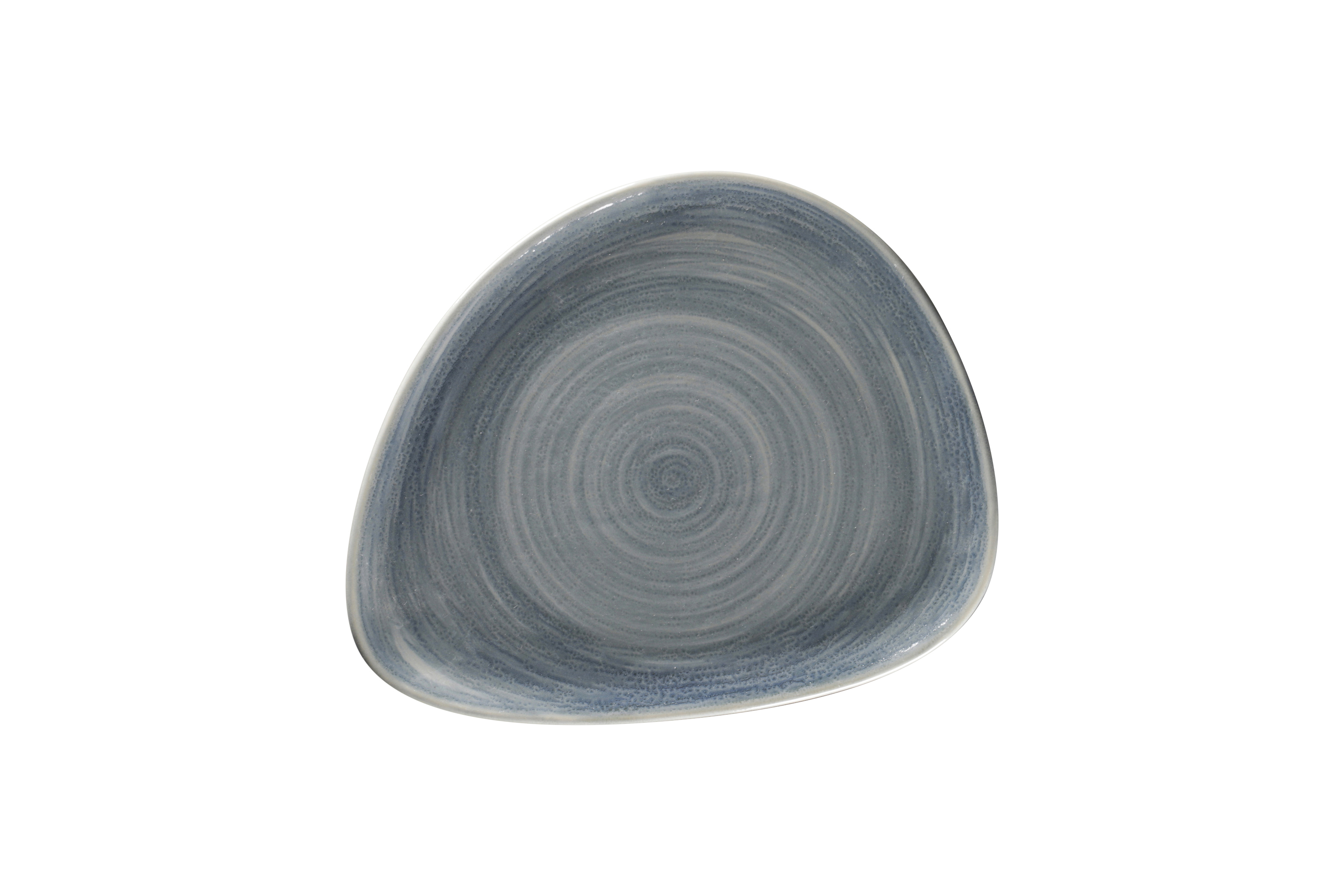 Teller organisch 24x19,5cm RAKSTONE SPOT jade blue