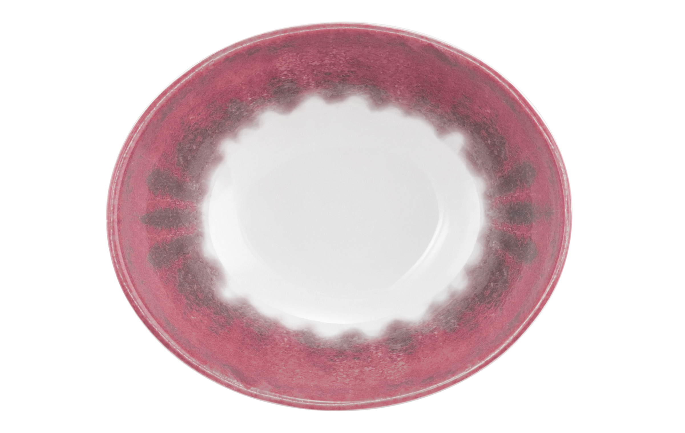 Schale rund oval 5238 16cm MODERN LIFE batik hibiskus
