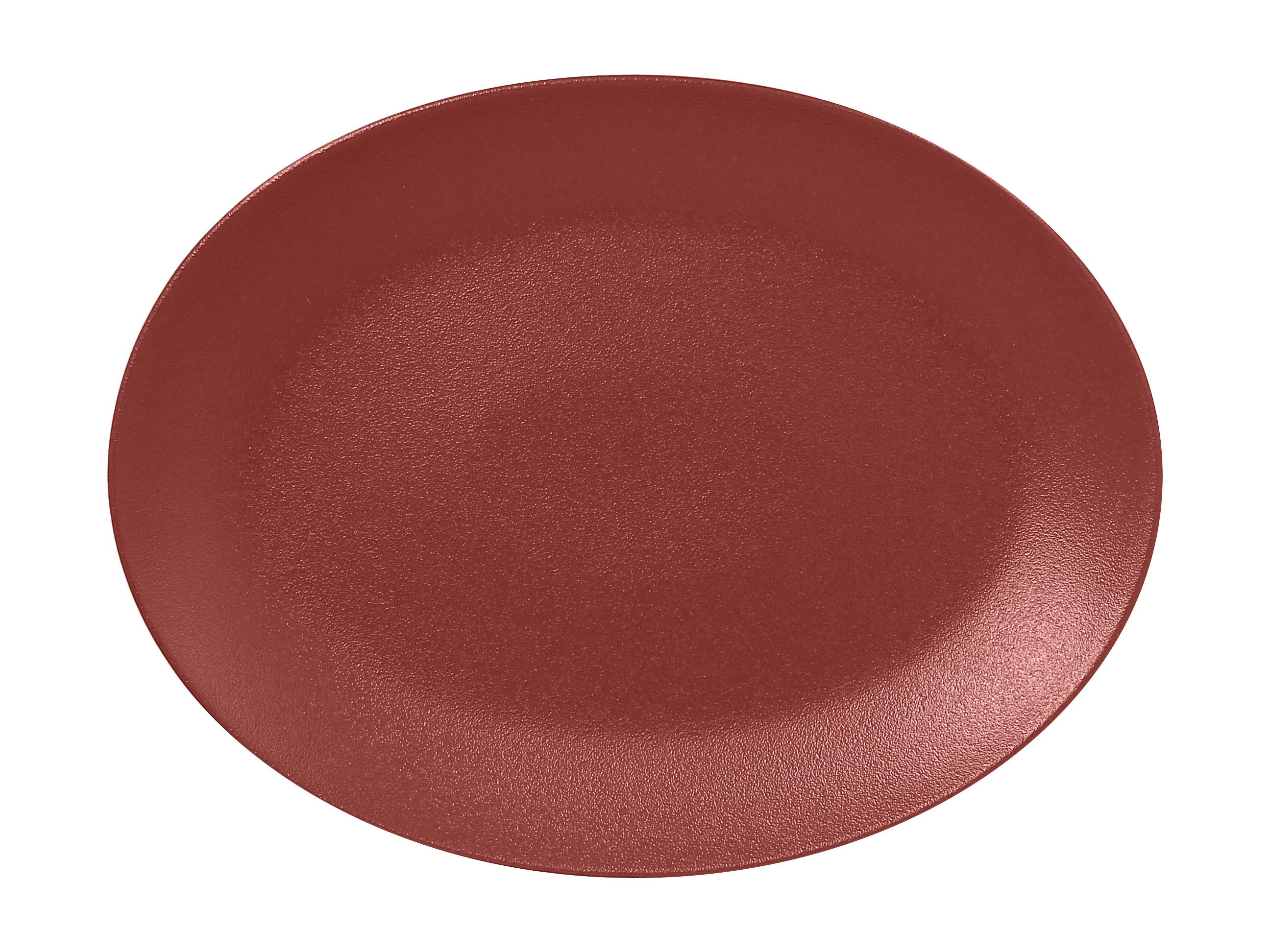 Platte oval 36x27cm NEOFUSION magma