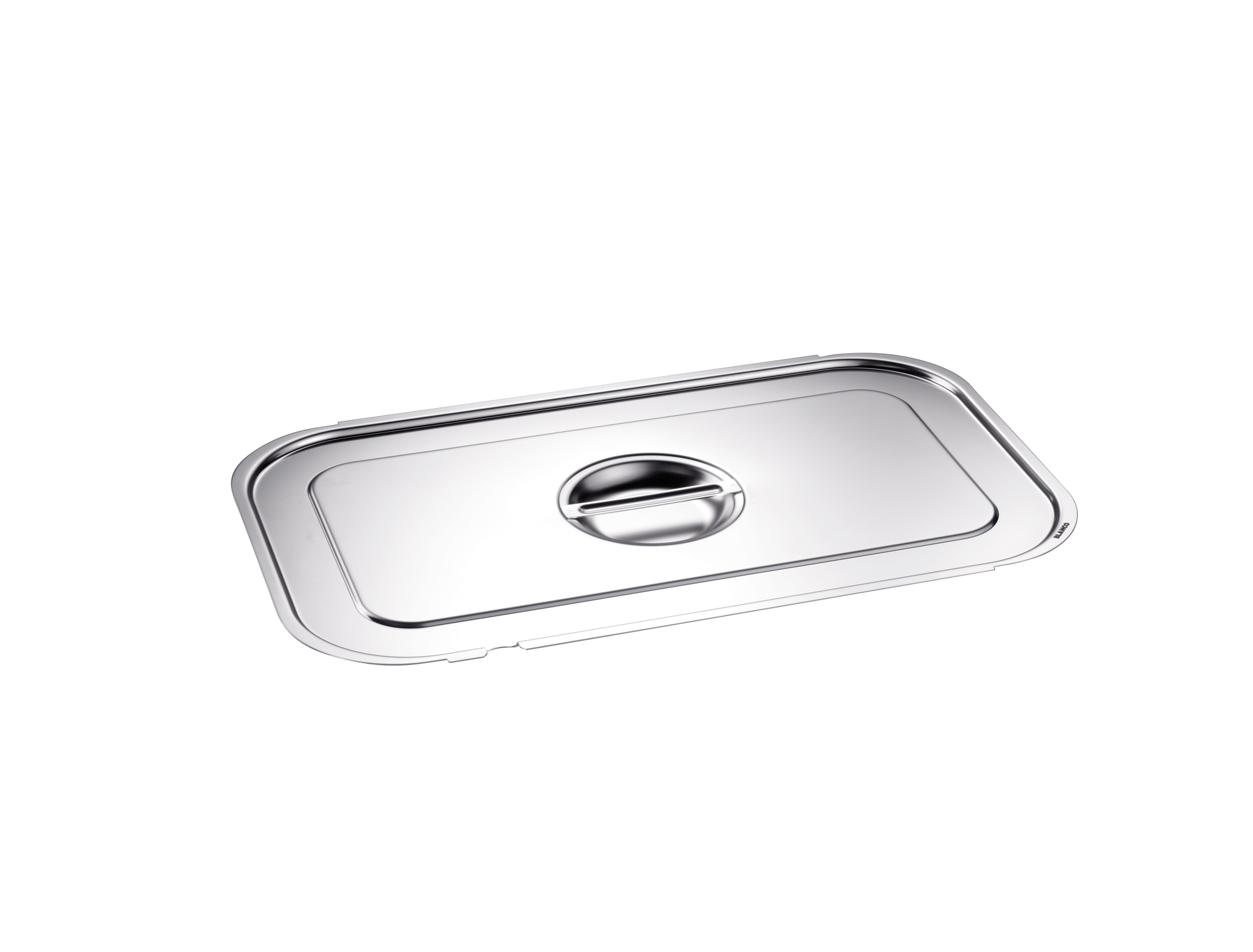 GN-Deckel 1/1 mit Löffelaussparung 18/10 Edelstahl