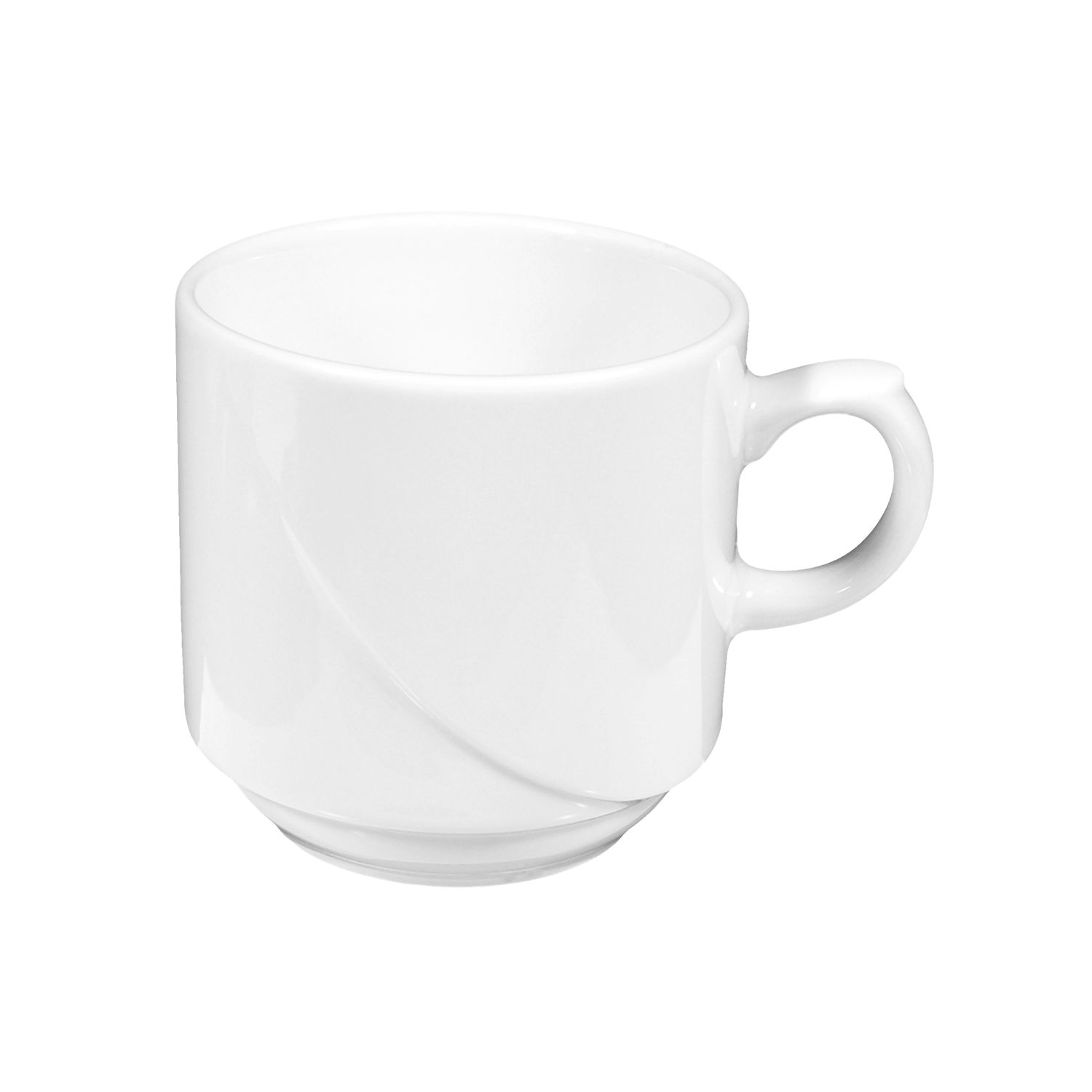 901504TxHH52CWJYgo Kaffeebecher 0,25l stapelbar LAGUNA weiß