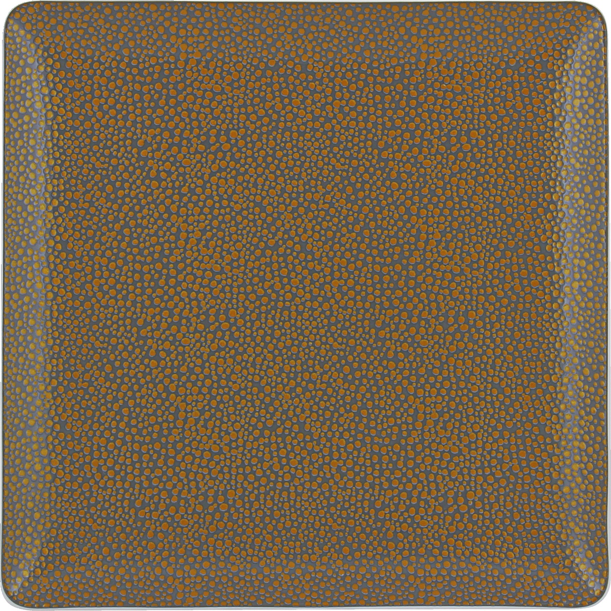 Teller flach quadratisch coup 27x27cm PURITY PEARL gold