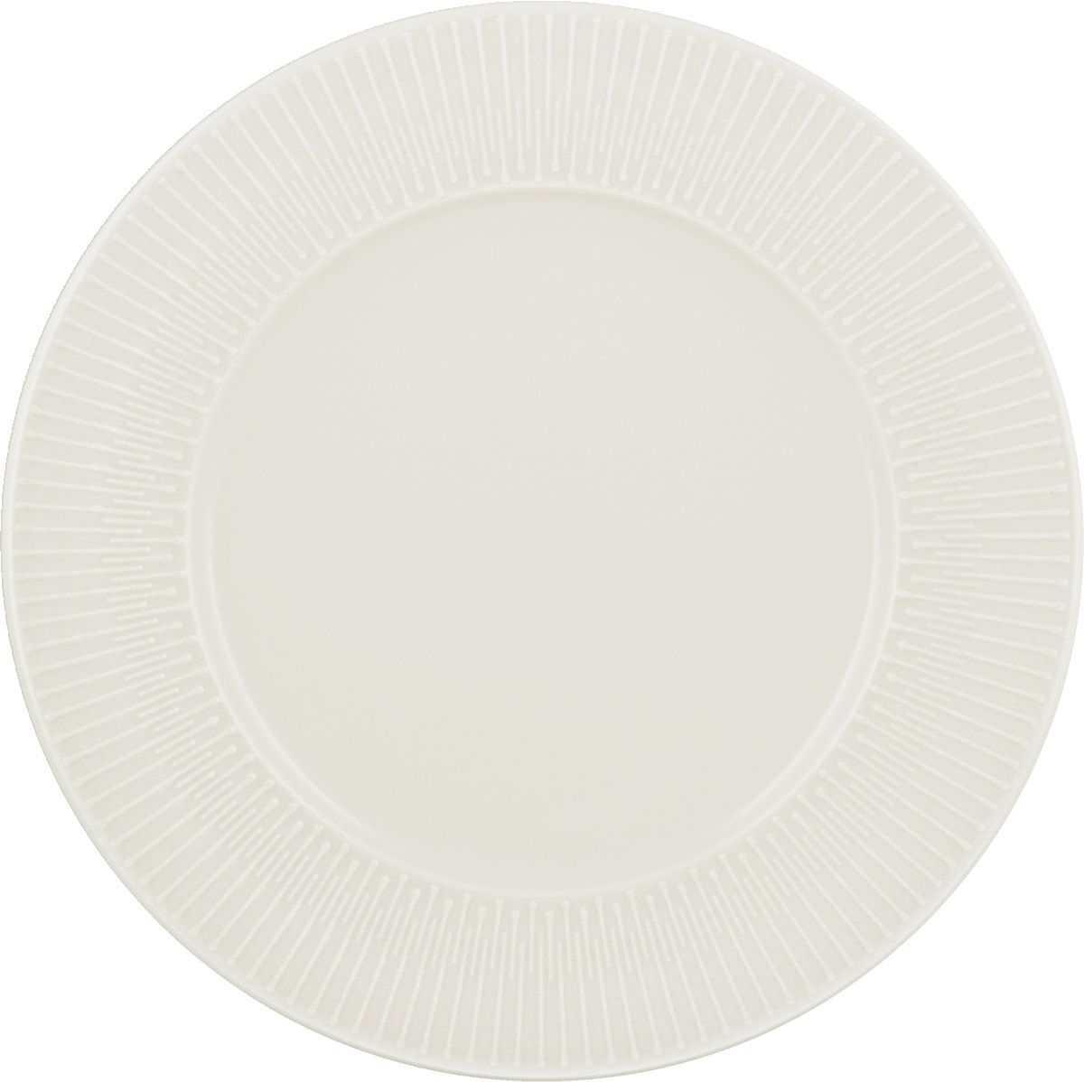 Teller flach rund Fahne Relief 23cm VIBES