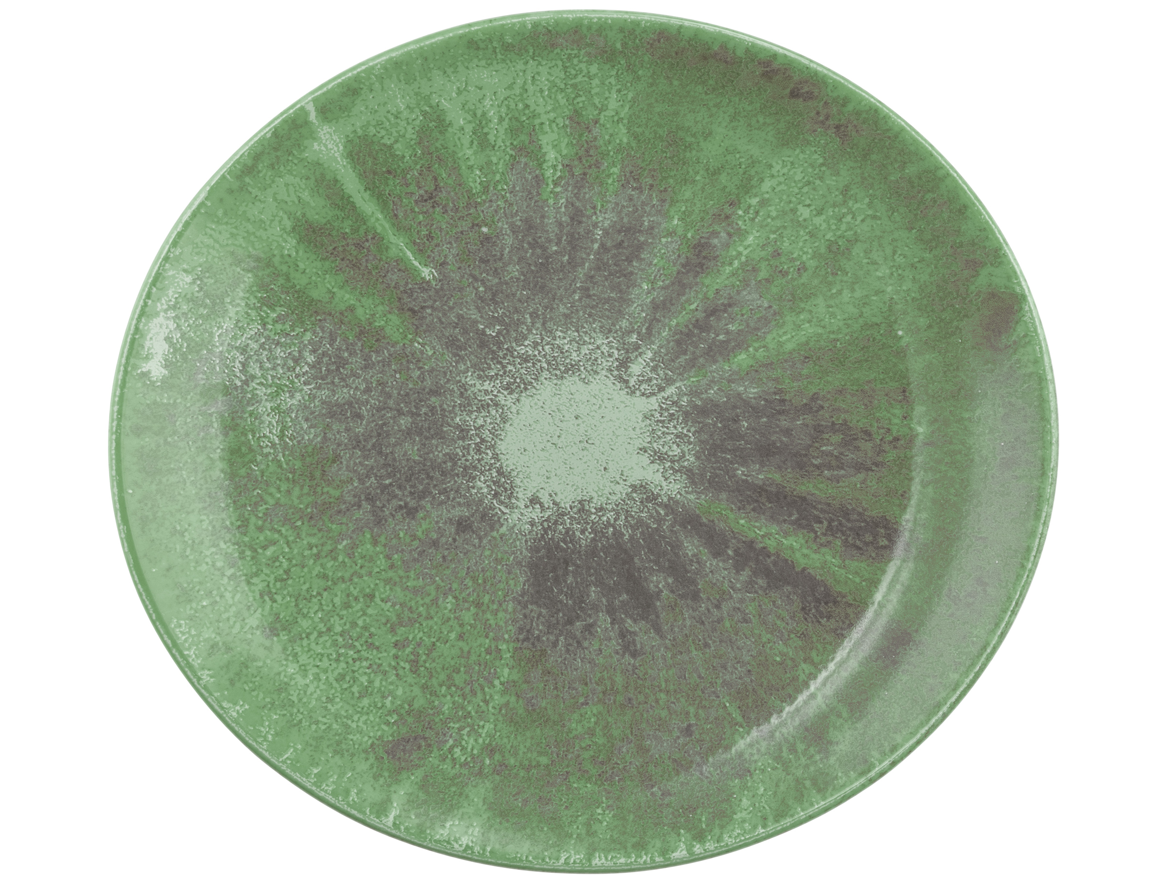 Teller oval oval 5193 27cm MODERN LIFE batik matcha