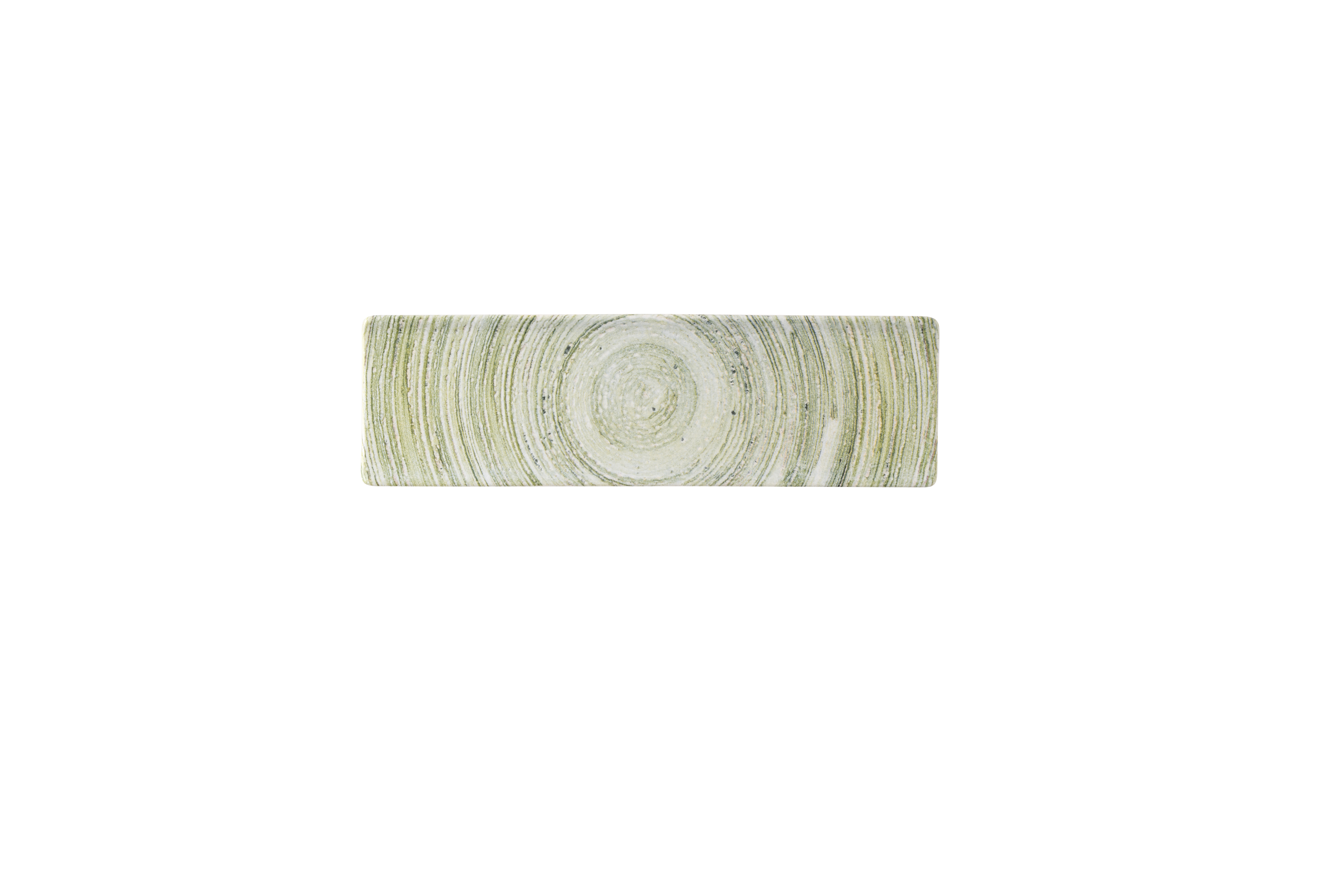 Platte oblong rechteckig30x9cm ELEMENTS fern