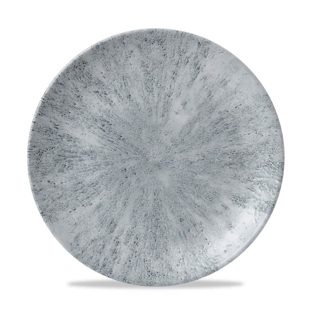 Teller flach coup 26cm STONE Pearl grey