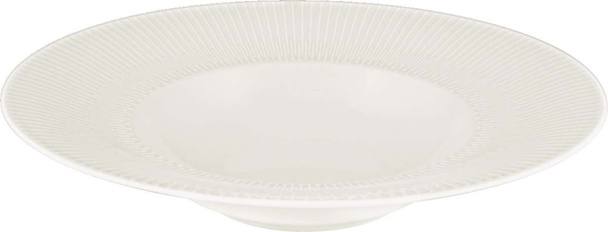 Teller tief rund Fahne Relief 28cm VIBES