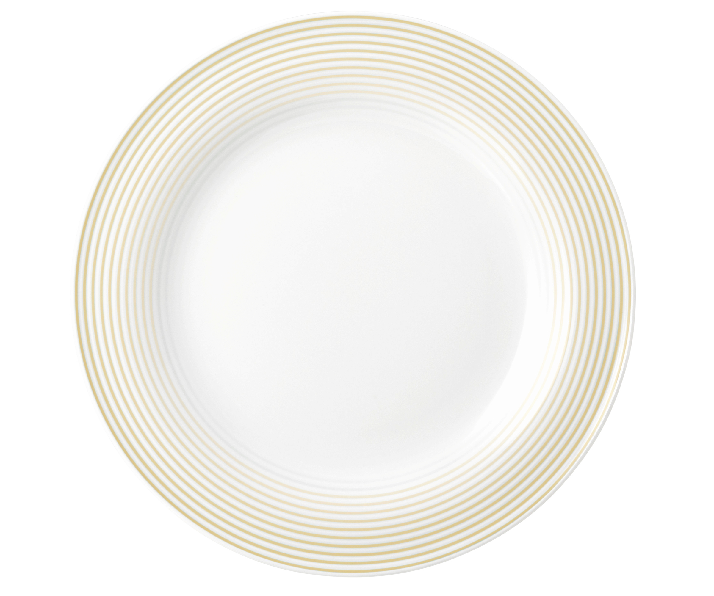 Teller rund mit Relief flach 23cm BLUES sandbeige