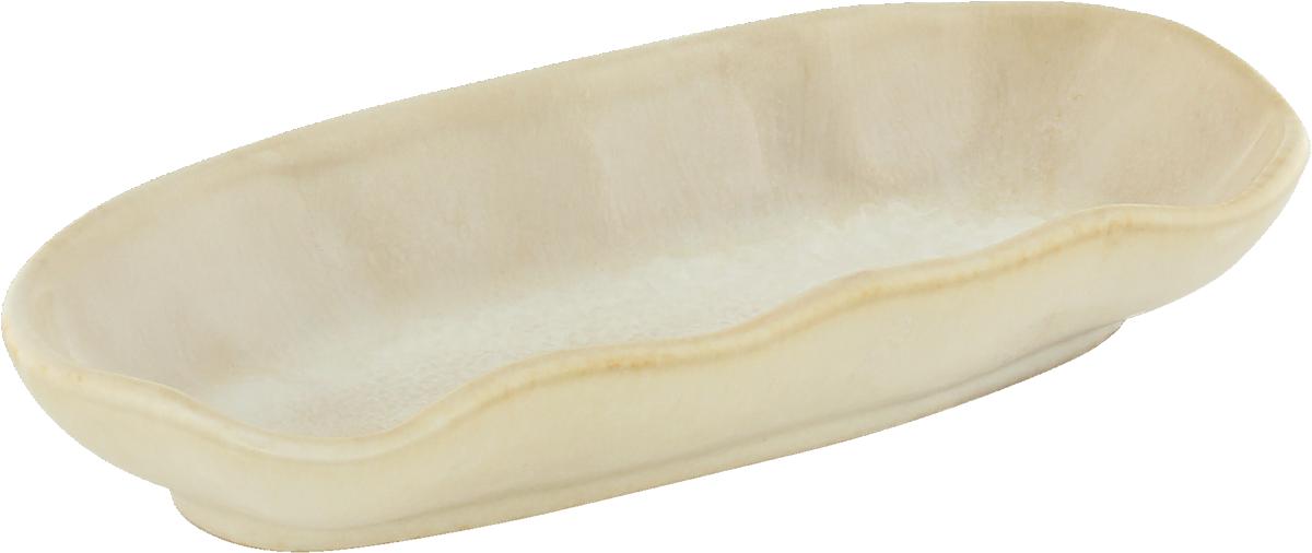 Platte oval dune 15x7cm NAMI