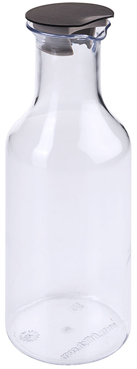 Glaskaraffe 1,2l CARAFINE BLACK mit Deckel