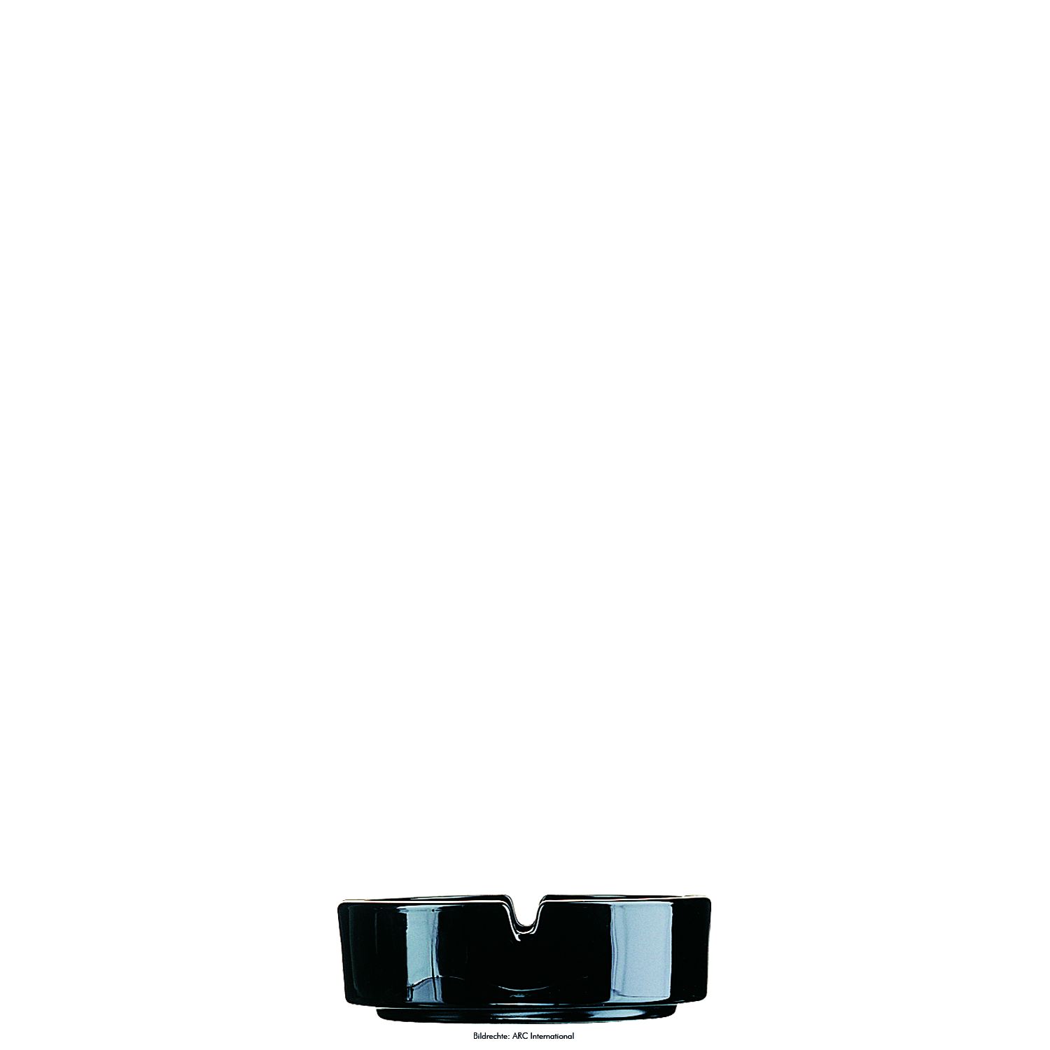 Aschenbecher rd. 10,7cm schwarz