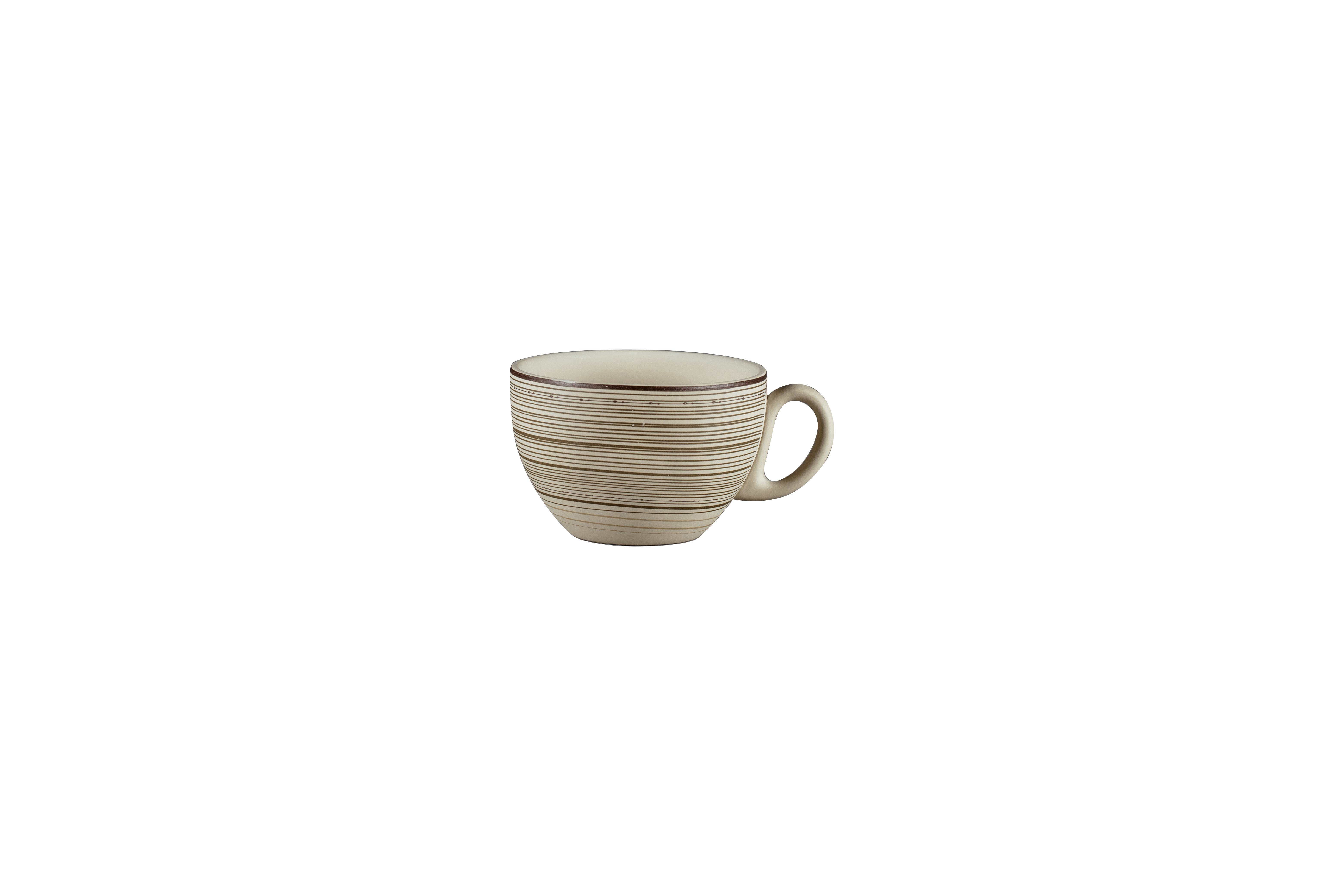 Kaffeetasse Ø10,5cm H6,5cm 0,28L ARGILA LARISSA decorated grey