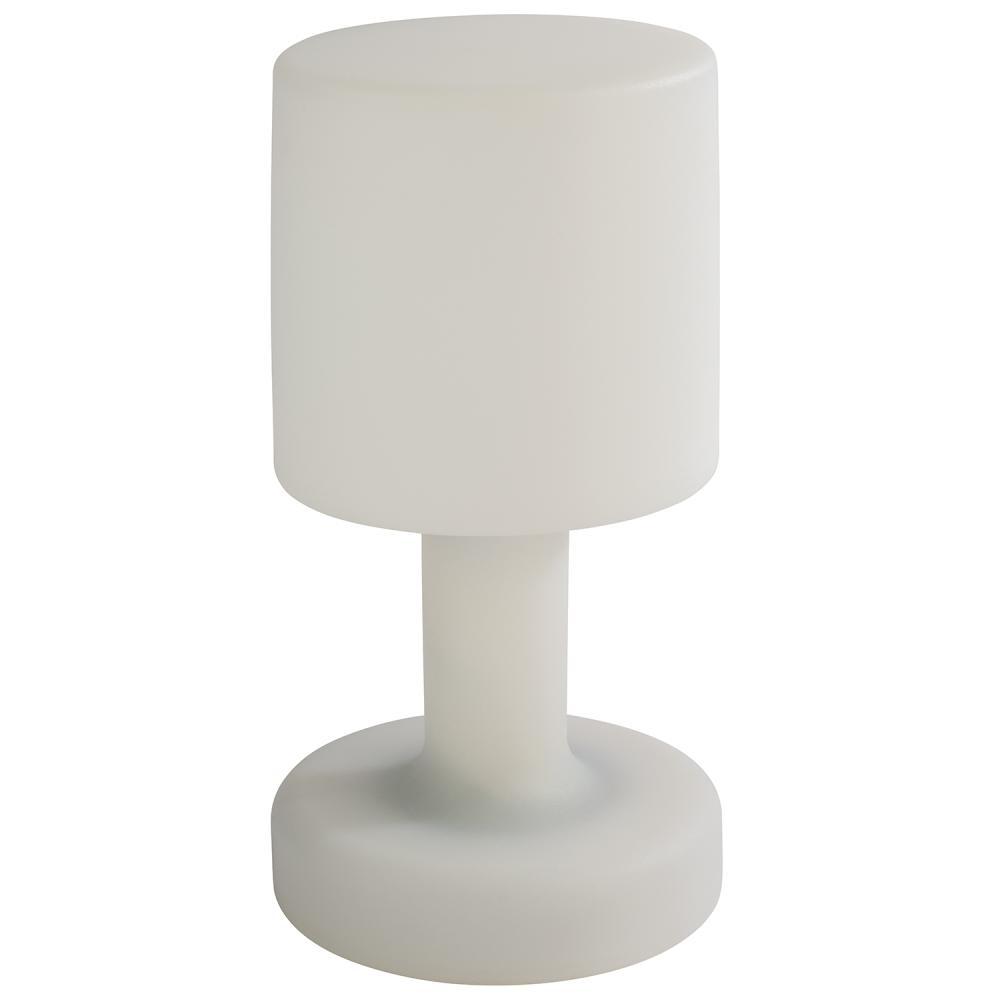 LED-Leuchte Ø13cm H25cm FINN weiß