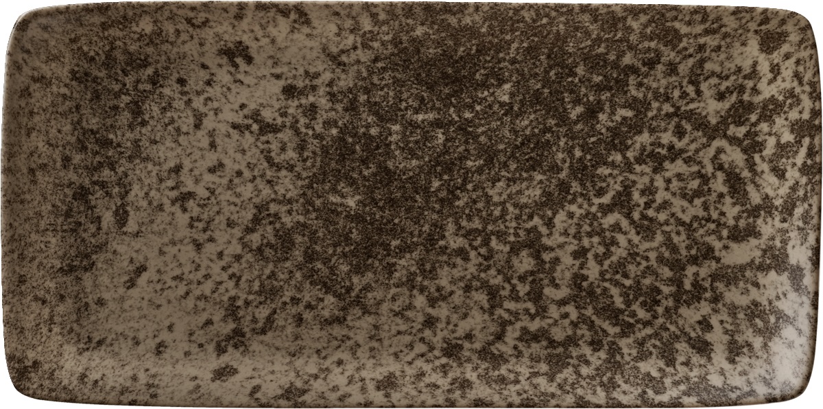 Platte rechteckig 30x15cm SANDSTONE DARK BROWN