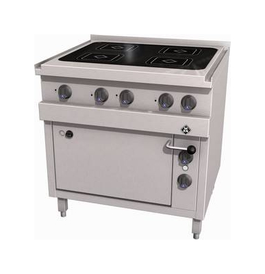 59860 Elektro-Ceranherd VITRO-4 mit E-Backofen
