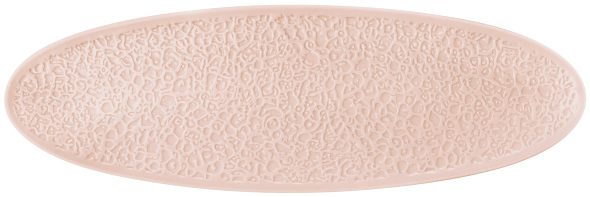 Coupplatte 44x14 cm Vollrelief NORI rosé