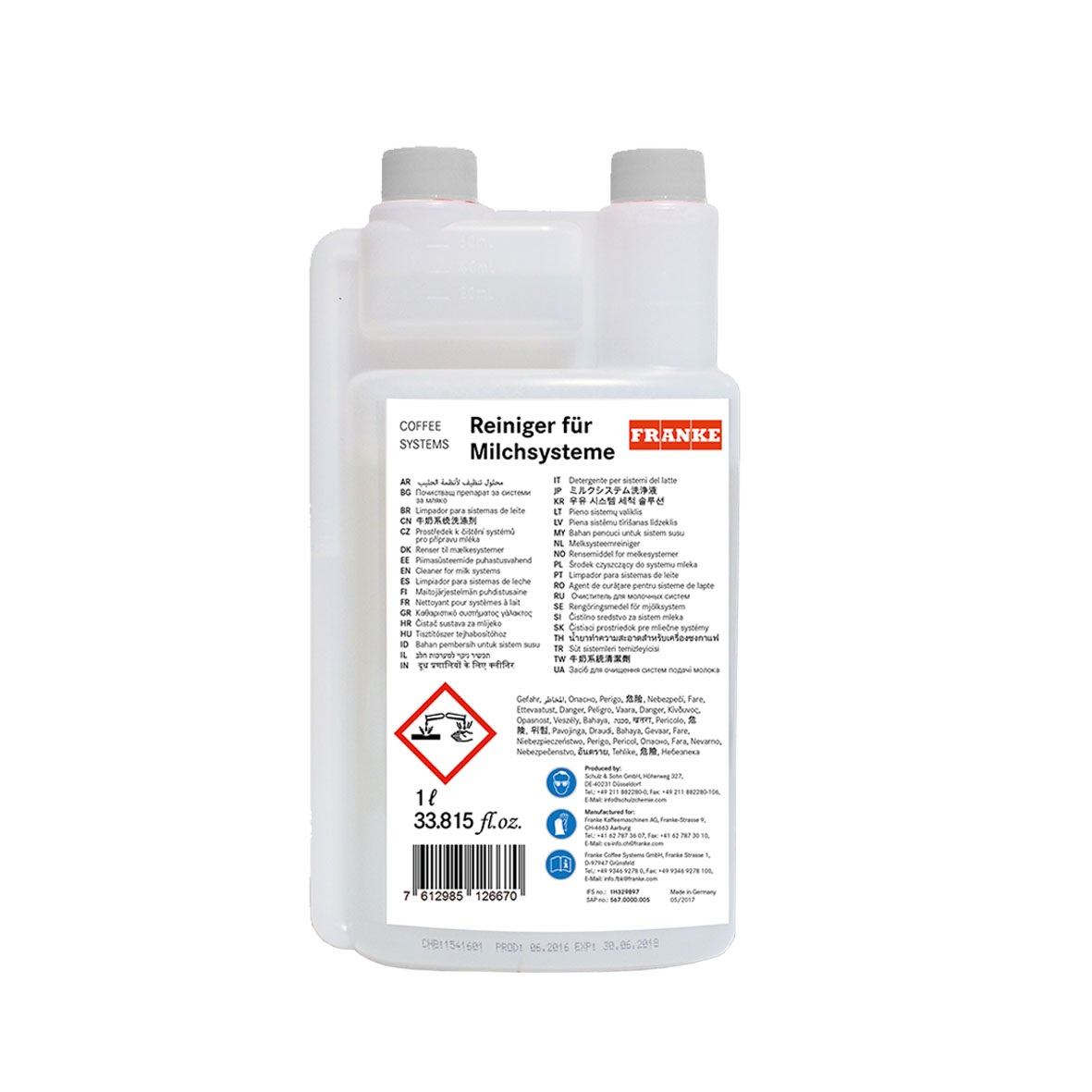 Spezialreiniger FRANKE 1l Flasche
