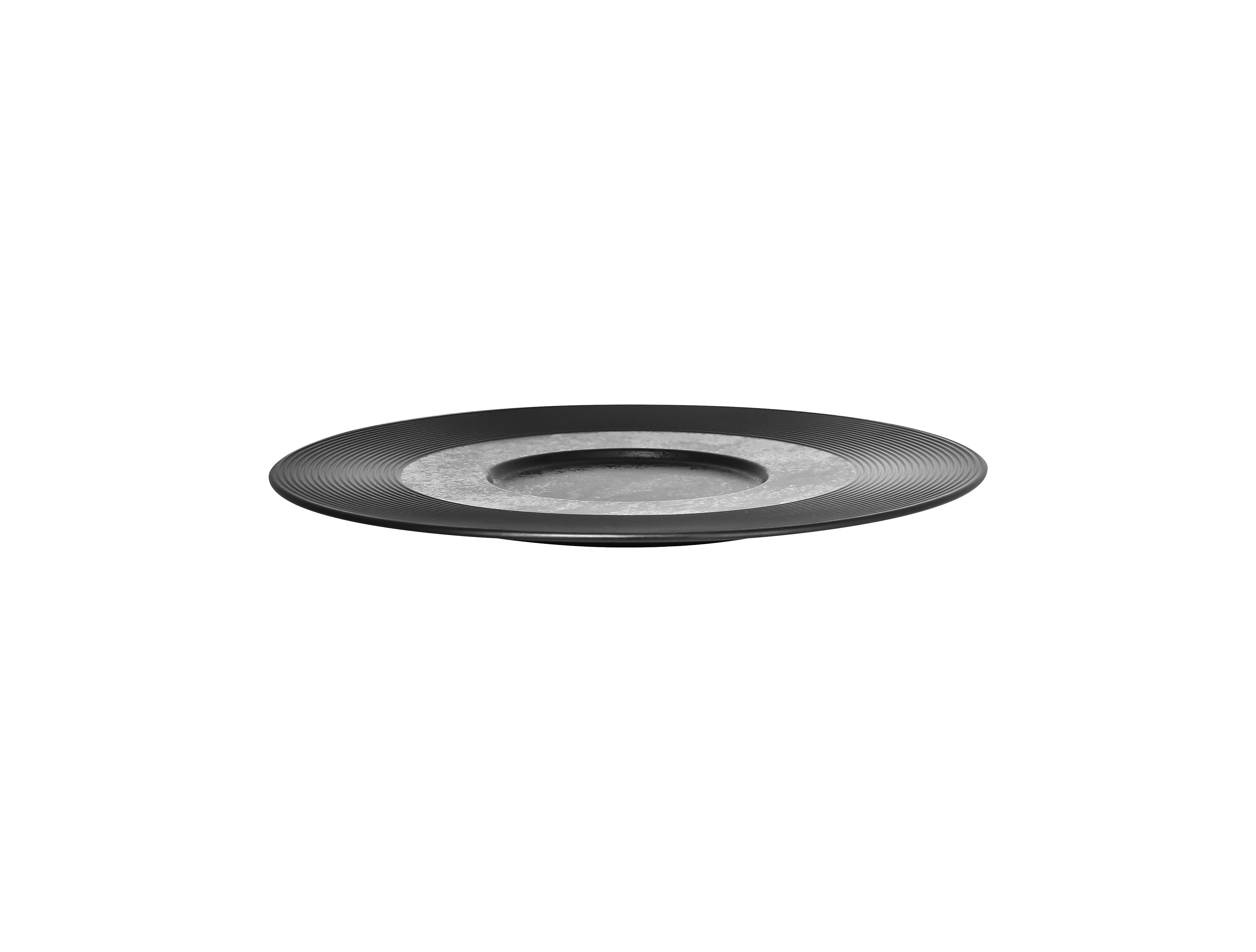 Gourmetteller flach Ø28,7cm H2,1cm EDGE black