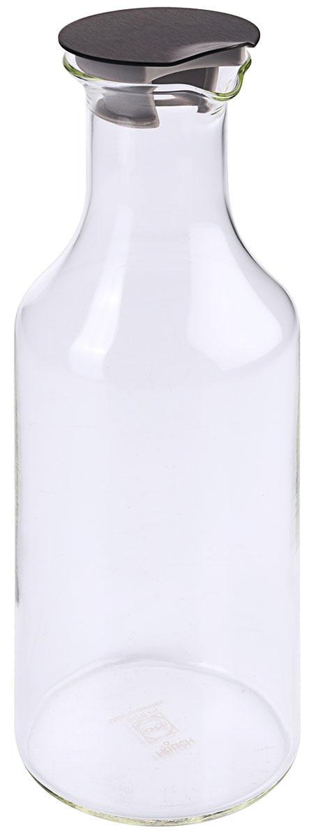 Kunststoffkaraffe 1,2l CARAFINE BLACK mit Deckel